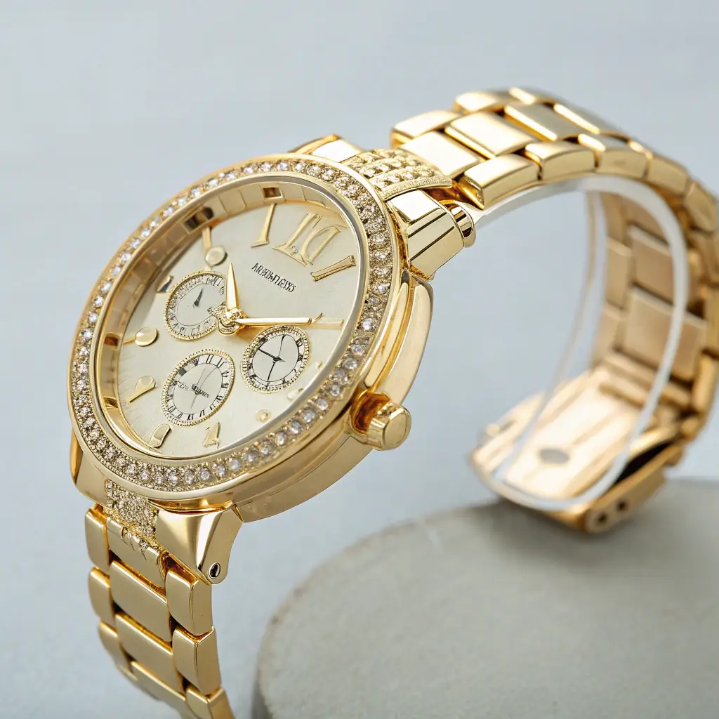 Bravien Gold Accented Dress Watch