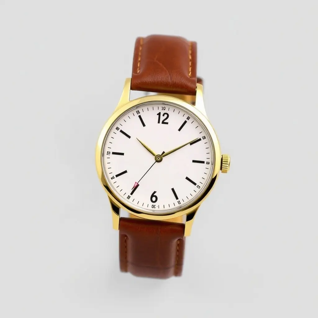Bravien Casual Leather Watch